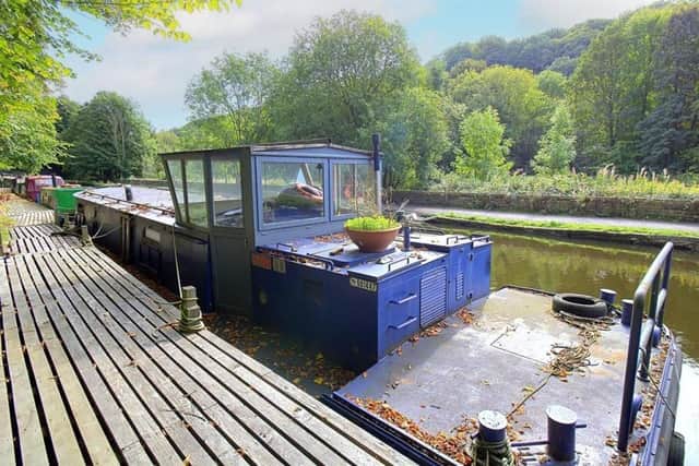 Stunning countryside surrounds the moorings.
