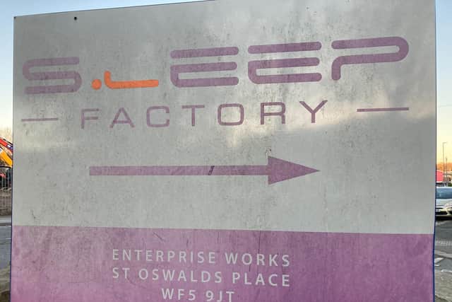 The Planning Inspectorate has refused an appeal against Wakefield Council's decision to refuse permission for Sleep Factory to extend its premises in Ossett. LDRS image.
