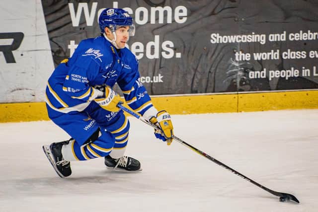 FAMILIAR FACE: Leeds Knights will come up against former forward Mac Howlett this weekend for the first time since he left the West Yorkshire club to join NIHL National rivals Milton Keynes Lightning earlier this month. Picture: Rob Halls/Knights Media.