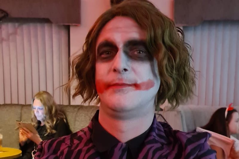 Kirstie Smailes shared this great Joker costume.