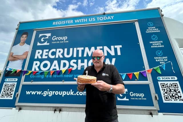 Rob Pryse-Jones, Recruitment Van Driver