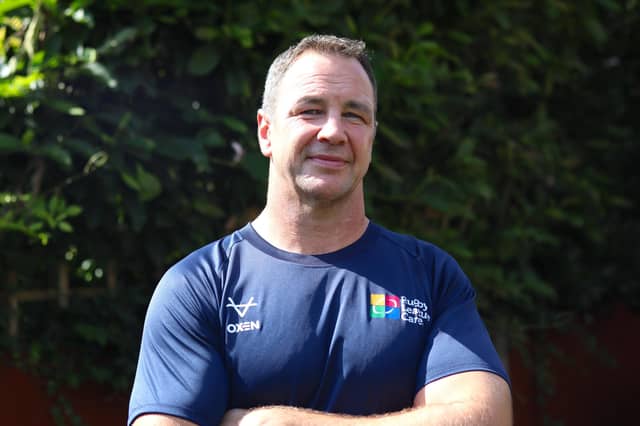 Former Leeds Rhinos star Adrian Morley now works for Rugby League Cares. Picture by Rugby League Cares.
