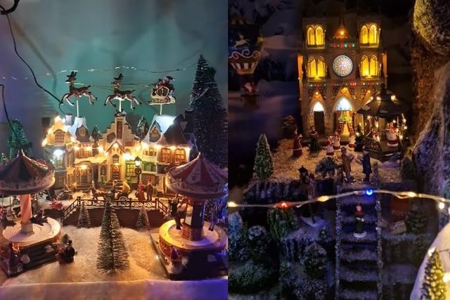 YEP reader Jo Peel replied with a video tour of her winter village. She said it was her first one yet.