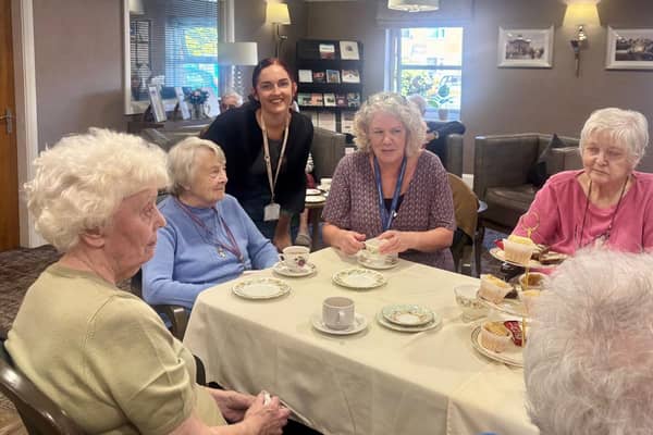 Guests at HC-One’s Windsor Court Care Home’s Alzheimer's Society Coffee Morning event