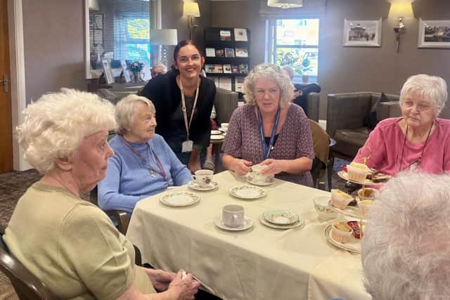 Guests at HC-One’s Windsor Court Care Home’s Alzheimer's Society Coffee Morning event
