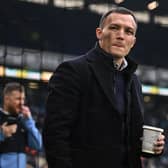 NEW TITLE CHANCE: For Josh Warrington, above, pictured at his beloved Elland Road for the Premier League clash between Leeds United and Manchester United back in March.
Photo by OLI SCARFF/AFP via Getty Images.