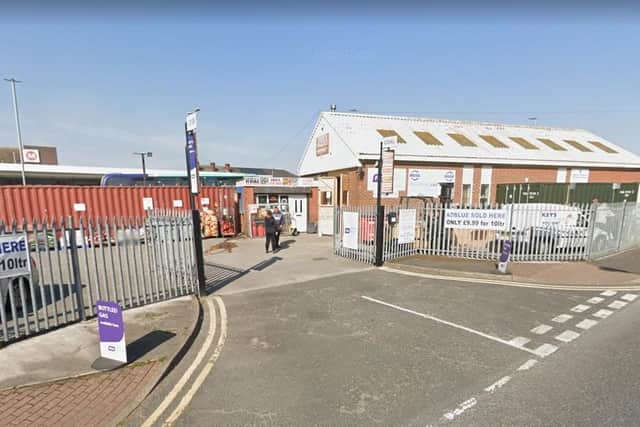 Emergency services were called to Woodys DIY in Enterprise Way, Castleford. Picture: Google