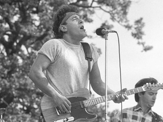 The Boss is still known for putting on incredible three-hour plus shows to this day, so it's no surprise that his show in front of 80,000 in Roundhay Park in July 1985 is remembered fondly by those in attendance. YEP photographer Steve Riding recalls: ""I had to capture The Boss when he first came on stage and I just remember him singing Born in the USA and the crowd just went wild. It was a great atmosphere,"