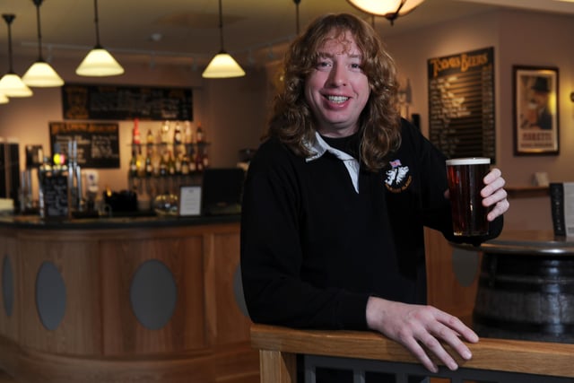 CAMRA said: "Ridgeside began brewing in 2010 using a four-barrel plant. Regular outlets are supplied around Leeds and beers can be found across West and North Yorkshire. Cask beers are unfiltered and unfined." Pictured is Simon Bolderson, of Ridgeside Brewery.