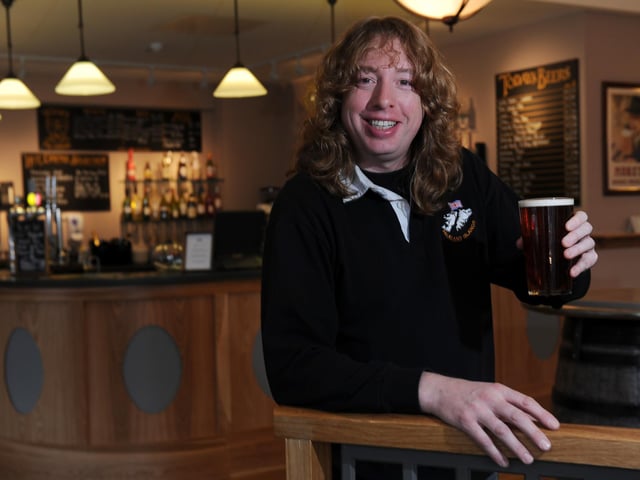 CAMRA said: "Ridgeside began brewing in 2010 using a four-barrel plant. Regular outlets are supplied around Leeds and beers can be found across West and North Yorkshire. Cask beers are unfiltered and unfined." Pictured is Simon Bolderson, of Ridgeside Brewery.