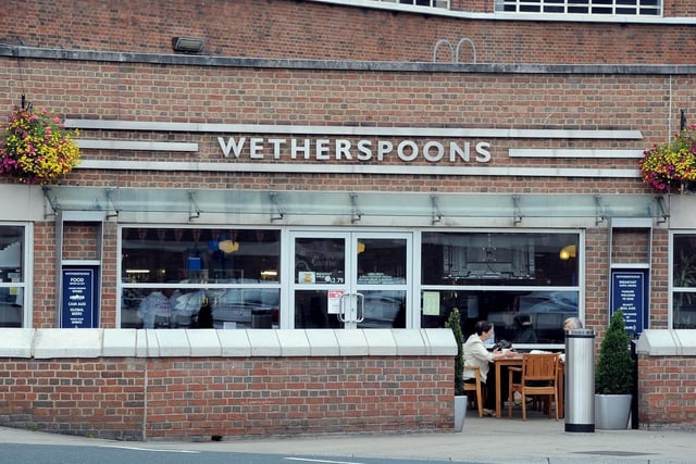 The price of a pint at Wetherspoons in Leeds Station is £3.89