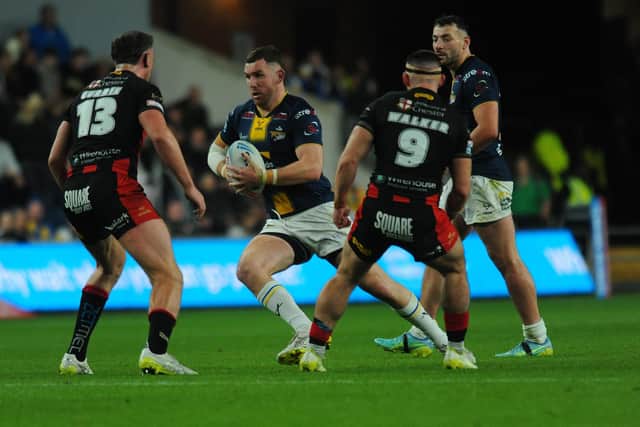 Friday's Super League semi-final defeat by Warrington Wolves brought the curtain down on Cameron Smith's Leeds Rhinos career. Picture by Steve Riding.