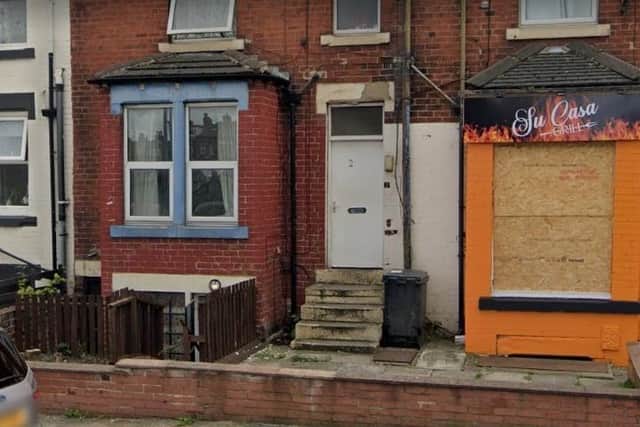 Leeds Crown Court heard that the owner of Su Casa Grill found Bradley's body slumped over at the bottom of a staircase leading to the basement of 2 Fairford Avenue, pictured (Photo: Google)