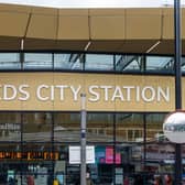 Leeds City Station.