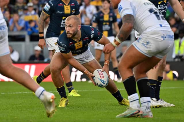 Jarrod O'Connor has played the full 80 minutes in Leeds Rhinos' last six games and that is set to continue. Picture by Matthew Merrick/SWpix.com.