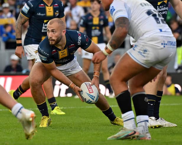 Jarrod O'Connor has played the full 80 minutes in Leeds Rhinos' last six games and that is set to continue. Picture by Matthew Merrick/SWpix.com.
