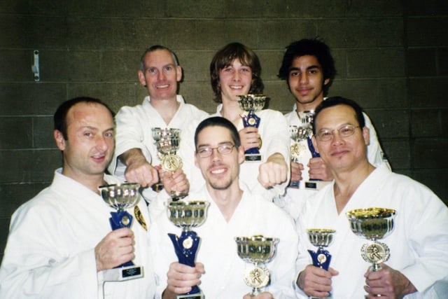 Otley Karate Club members pictured in November 2003.