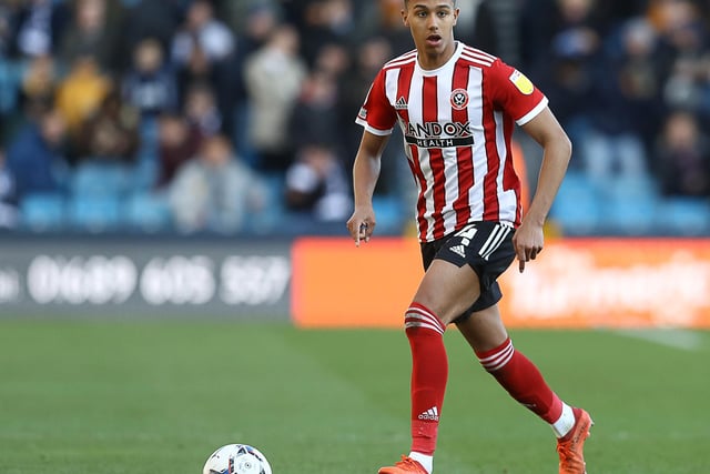 The excitement of his league debut for the Blades was tempered by defeat at The Den, but he didn’t let anyone down and is the best option United have at right centre-half