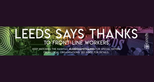 #LeedsSaysThanks to frontline workers
