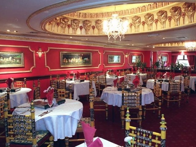 Aagrah Restaurant, Wakefield, taken in 2002.