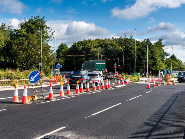 The works were expected to be completed by Thursday (August 24) but following recent bad weather Leeds council confirmed re-opening is unlikely to come until September at the earliest.
