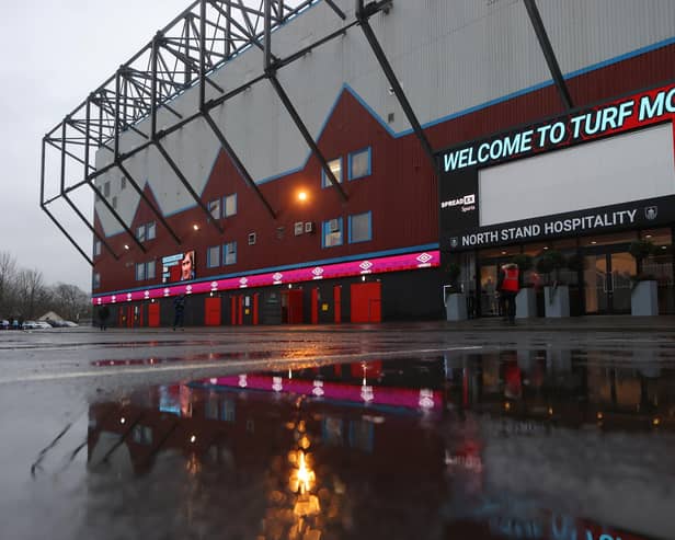 Burnley's Turf Moor Stadium. Picture by James Gill/Getty Images.