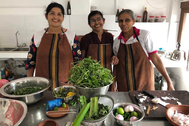 Warmest of welcomes - and food for thought - await at Travelsphere-sponsored Sthree Craft Shop and Café