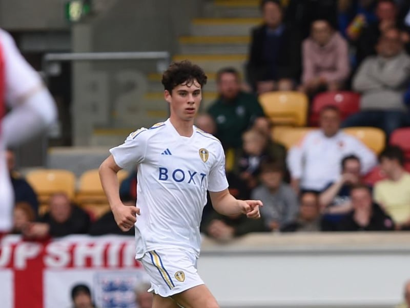 17-year-old Gray racked up almost three full 90s during Leeds' four open-to-the-public pre-season matches, indicating he will almost certainly have a part to play in the Championship this year. (Pic: Leeds United)