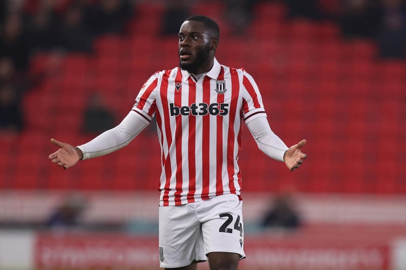Full-back Tchamadeu has started nine league games for Stoke this season but the Potters were hit with the news ahead of Saturday's clash against Middlesbrough that the 20-year-old would be facing around six weeks out with a badly sprained ankle suffered in the previous weekend's 2-1 defeat at Cardiff City.