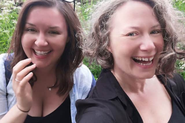 Sheffield sisters Martha and Hepsie, design bold, joyful upholstery fabric, homeware and gifts - their business is listed in Small Business Saturday's 2025 SmallBiz100 lineup