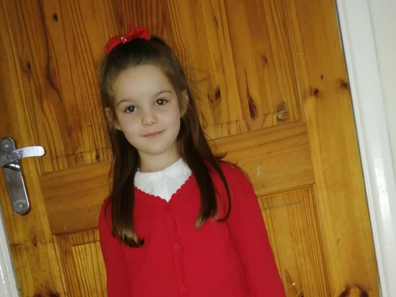 Leanne Ascough, said: "Ella aged 5 in year 1."