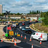Works on the key junction were expected to be completed in time to reopen on August 24. Picture: James Hardisty