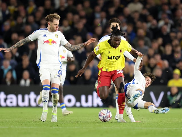 Watford's German youth international attacker Baah suffered a thigh tear in last month's defeat at home to Preston North End and remains on the comeback trail.