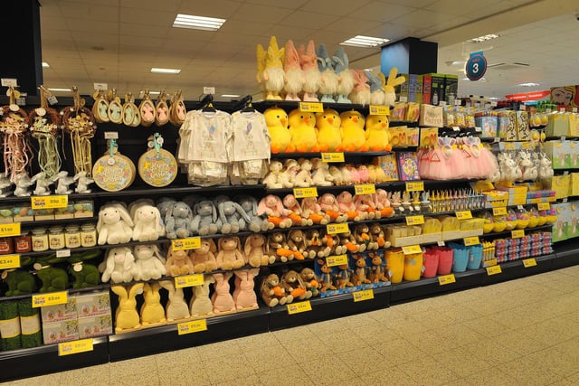 Easter is fast approaching and the store is prepared.