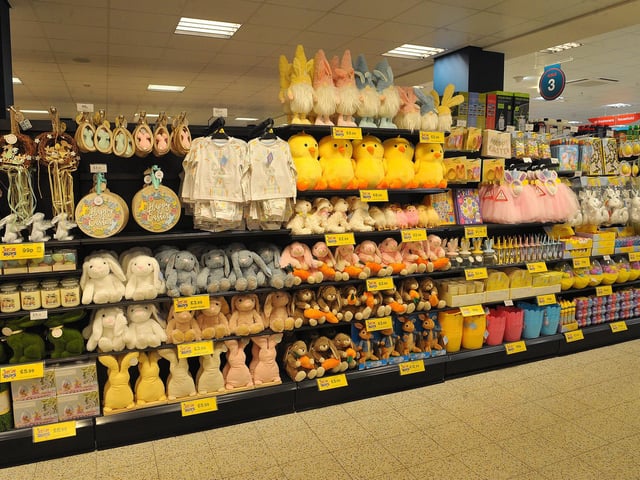 Easter is fast approaching and the store is prepared.