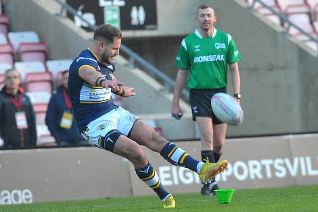 Rhinos' Aidan Sezer. Picture by Steve Riding.