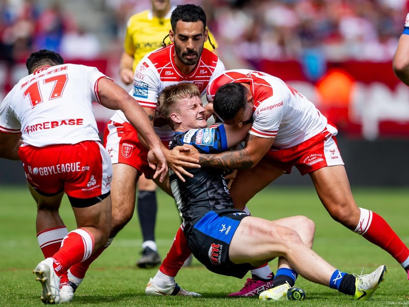 He has gone well in the last two games and will probably keep his place, ahead of leading try scorer Riley Lumb.