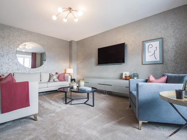 The four bedroom Colton show home is part of Redrow’s popular contemporary range of homes at The Point. As the development nears completion, it is being sold to a buyer who wants to benefit from the ease of moving into a ready-decorated and furnished home.