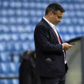 NOTORIOUS TWEETS - Andrea Radrizzani's use of Twitter has, at times, brought criticism from Leeds United supporters. Earlier this season he messaged a fan and YouTuber during a defeat at Bournemouth to take responsibility for the mess the team find themselves in. Pic: Getty