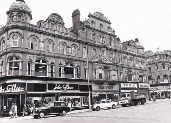 Do you remember these shops? Pictured in September 1975.