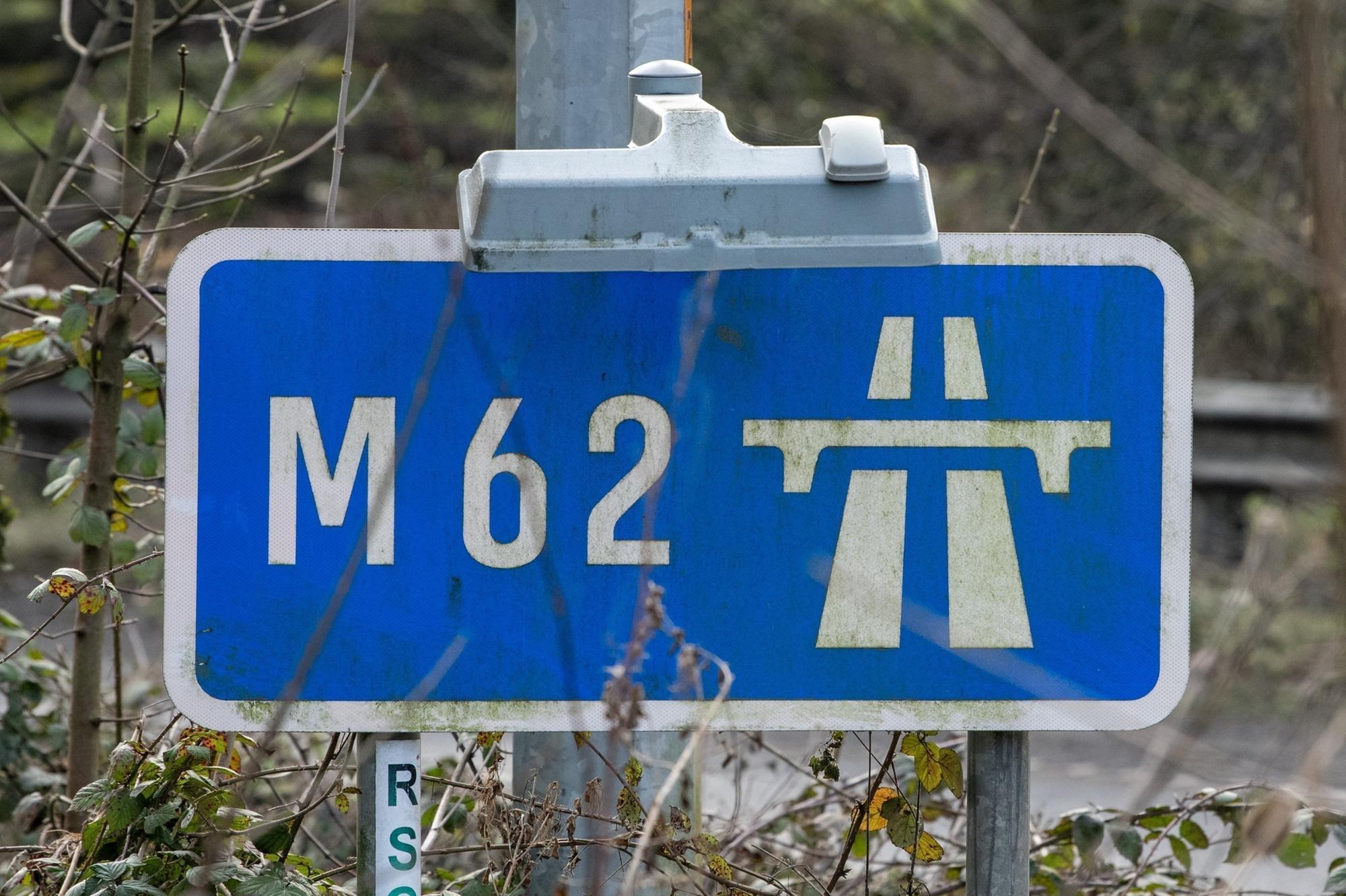 Armed police rush to M62 after ‘men with a machete’ spotted