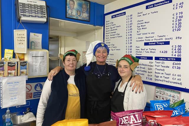 Elland Road Cafe & Sandwich Bar has also been celebrating the return of supporters.