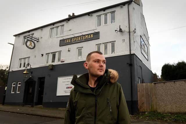 David Holmes and other Morley residents are fighting to keep the Sportsman Inn as a community asset. Picture by Simon Hulme