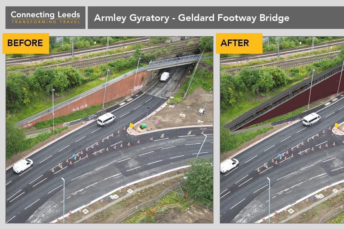 Gyratory Rugby Armley Gyratory: Leeds drivers to face near 18-mile diversion as ...
