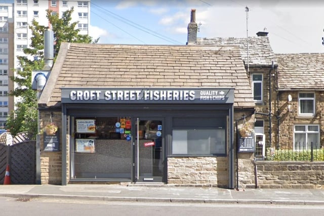 Croft Street Fisheries, Pudsey, has a rating of 4.6 stars from 216 Google reviews. A customer at Croft Street Fisheries said: "By far the best fish and chips I've ever tasted! Great staff, highly efficient ordering.  I could eat their food every day as could all my family including 4 year granddaughter.  Fantastic. Will never go anywhere else."