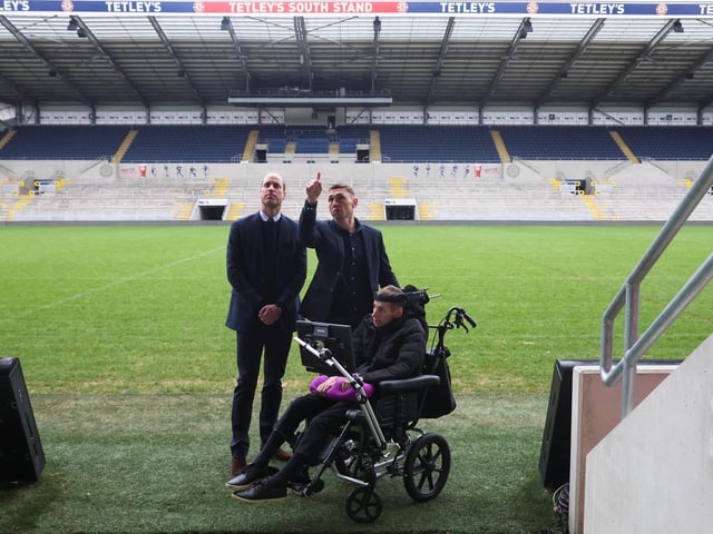 After being described by the prince as an inspiration to the MND community, Burrow said: “I can honestly say that I never set out to be an inspiration, I just wanted to try and help other people in a similar situation to me.

“I’m just trying to live my best life with the cards that I’ve been dealt.”

He added: “I wouldn’t be here without the love and support of my wife Lindsey. She is stronger than any rugby player I ever played against.”