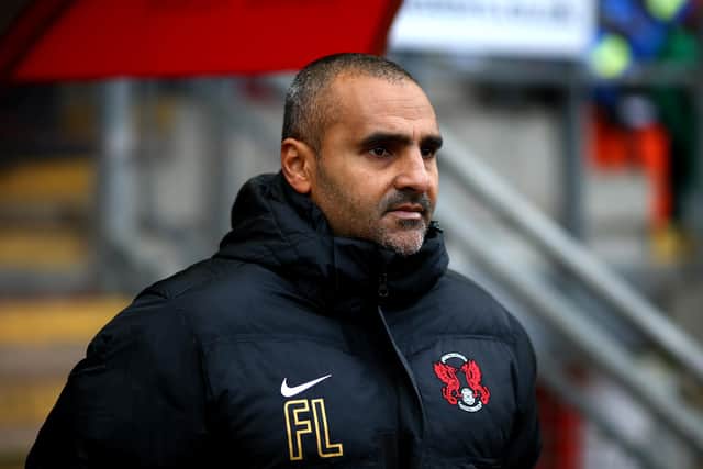 ENGLISH RETURN: For new Cagliari boss Fabio Liverani, above, pictured in charge of Leyton Orient back in January 2015 at the Matchroom Stadium as his side took on Scunthorpe United in League One. Photo by Charlie Crowhurst/Getty Images.
