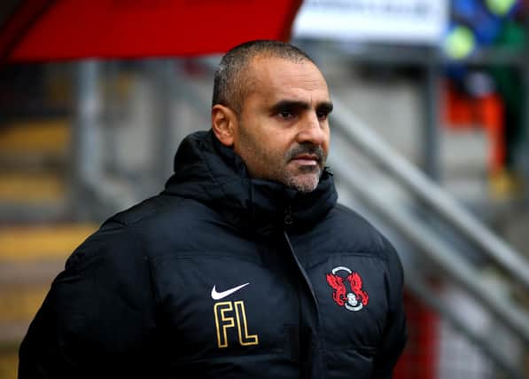 ENGLISH RETURN: For new Cagliari boss Fabio Liverani, above, pictured in charge of Leyton Orient back in January 2015 at the Matchroom Stadium as his side took on Scunthorpe United in League One. Photo by Charlie Crowhurst/Getty Images.