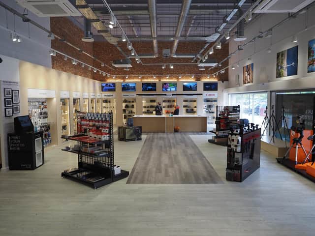 Inside the new Leeds Wex Photo Video store