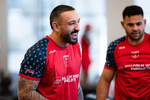 Hull KR captain Elliot Minchella. Picture by Alex Whitehead/SWpix.com.